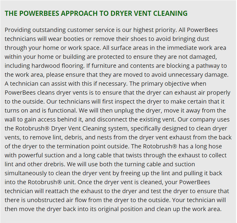 boston dryer vent cleaning